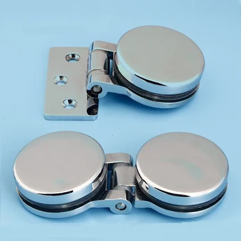2Pcs 90 180 Degrees Zinc Shower Box Screen Frameless Glass Hinge Mortise decorative cover round chrome
2Pcs 90 180 Degrees Zinc Shower Box Screen Frameless Glass Hinge Mortise decorative cover round chrome