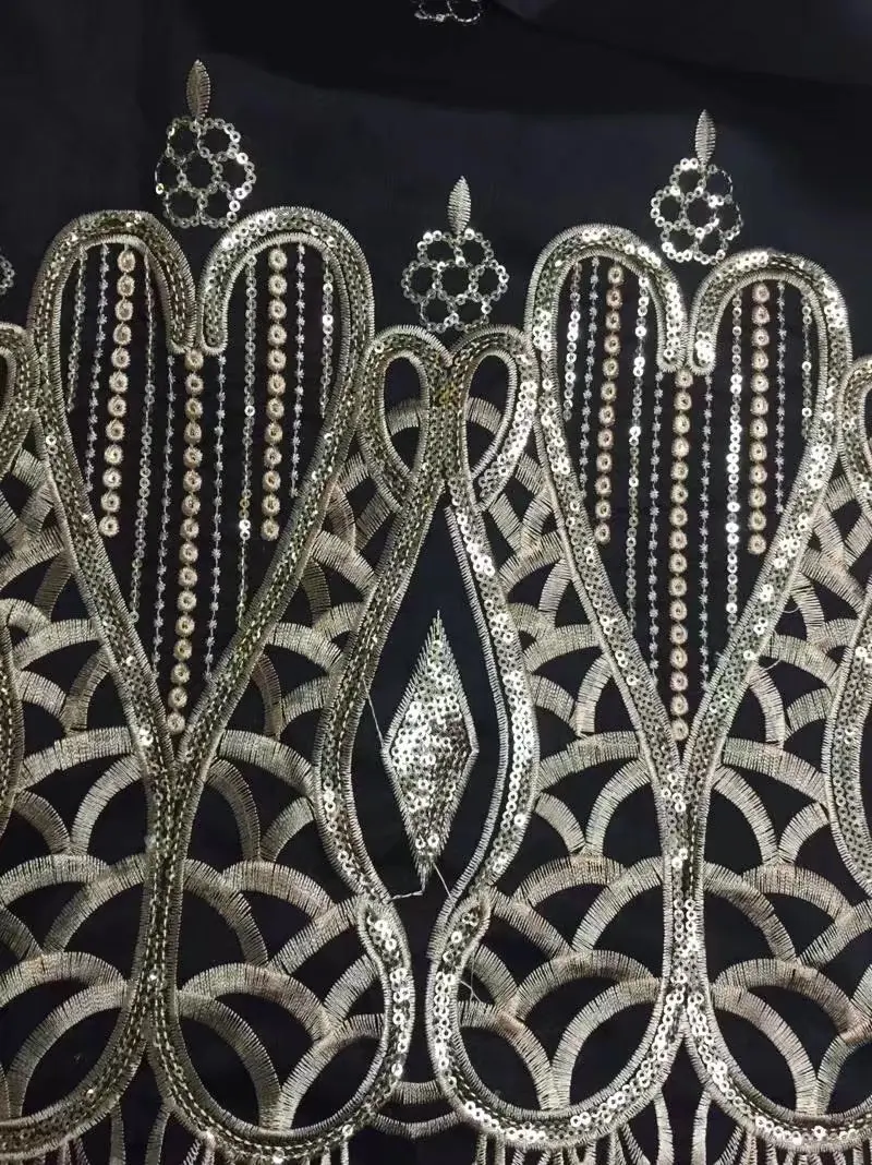 Sequin Lace Embroidery Black High Quality African George Lace Fabric 5Y African Nigerian Lace Fabric 2017 George Laces Fabric
Sequin Lace Embroidery Black High Quality African George Lace Fabric 5Y African Nigerian Lace Fabric 2017 George Laces Fabric