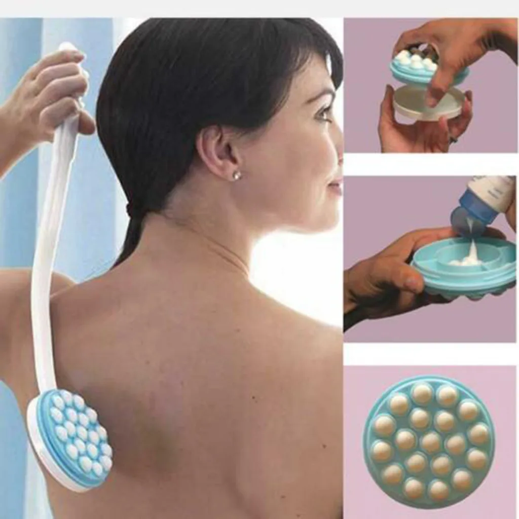 Long Handled Lotion Oil Cream Applicator Head Body Leg Back Bath Scrub Massager Shower Rubbing Brush Bath Supplies Tools#20
Long Handled Lotion Oil Cream Applicator Head Body Leg Back Bath Scrub Massager Shower Rubbing Brush Bath Supplies Tools#20