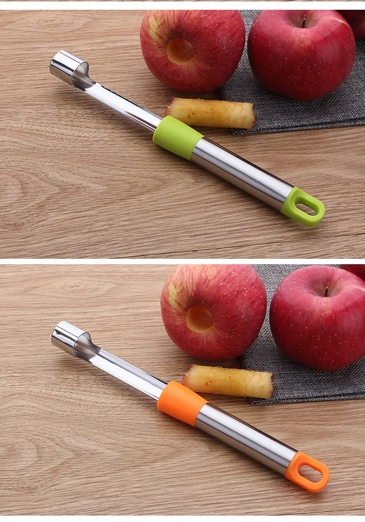 1PC Apple Corer Stainless Steel Pear Fruit Vegetable tools Core Seed Remover Cutter Kitchen Gadgets Tools KX 240
1PC Apple Corer Stainless Steel Pear Fruit Vegetable tools Core Seed Remover Cutter Kitchen Gadgets Tools KX 240