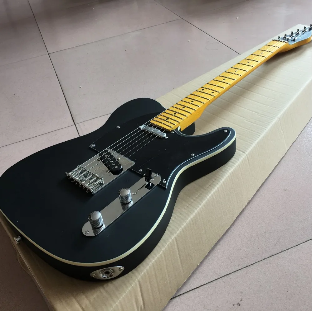 custom shop, TELE 6 Strings Maple fingerboard Electric Guitar,telecasterr gitaar.black color guitarra
custom shop, TELE 6 Strings Maple fingerboard Electric Guitar,telecasterr gitaar.black color guitarra