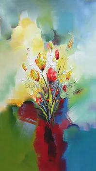 Thick Textured Palette Knife Oil Painting ,100% Handmade abstract flower Oil Painting On Canvas Wall Art Decoration 
Thick Textured Palette Knife Oil Painting ,100% Handmade abstract flower Oil Painting On Canvas Wall Art Decoration