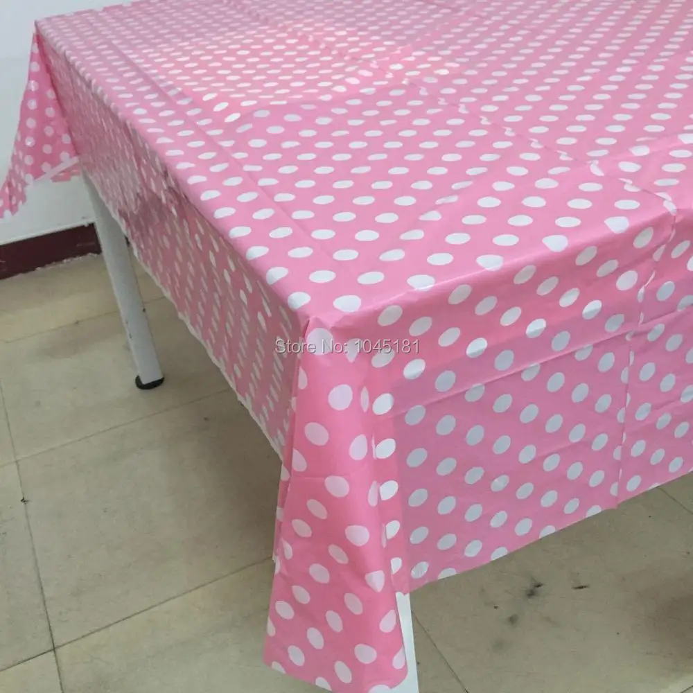 ipalmay Pink Polka Dot Plastic Retangular Tablecloth Disposable Table Cloth for Wedding Party Supply/Decoration
ipalmay Pink Polka Dot Plastic Retangular Tablecloth Disposable Table Cloth for Wedding Party Supply/Decoration