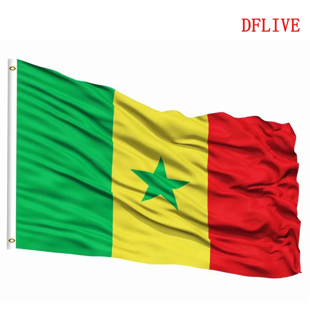 DFLIVE Senegal Country Flag 3x5 FT Printed Polyester Fly 90x150 CM Senegalese SN National Banner
DFLIVE Senegal Country Flag 3x5 FT Printed Polyester Fly 90x150 CM Senegalese SN National Banner