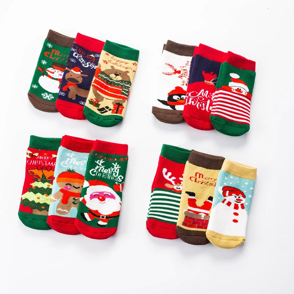 2019 New Kids Socks 3Pairs christmas socks Baby Infant Cartoon Snowflake Boys Girls kids socks winter baby non-slip Warm Socks
2019 New Kids Socks 3Pairs christmas socks Baby Infant Cartoon Snowflake Boys Girls kids socks winter baby non-slip Warm Socks