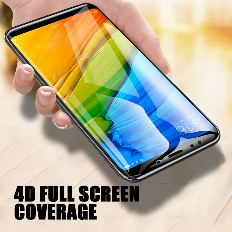 Artisome Protective Glass Xiaomi Redmi 5 Plus Note 5 Global Pro 5 Glass S2 S 2 4X 5A Mi Mix 2s 6 6X Full Cover Screen Protector (1)