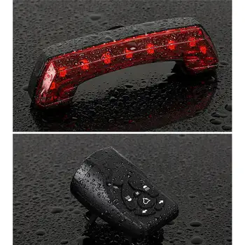 Wireless Remote Control Steering Taillight with Horn Safety Cycling Warning Lights USB Charging LED Turn Signal Bicycle Parts
Wireless Remote Control Steering Taillight with Horn Safety Cycling Warning Lights USB Charging LED Turn Signal Bicycle Parts