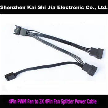 20 PCS / Lot High quality 6" Black 4Pin PWM Fan to 3 X 4Pin Fan Splitter Power Cable
20 PCS / Lot High quality 6" Black 4Pin PWM Fan to 3 X 4Pin Fan Splitter Power Cable