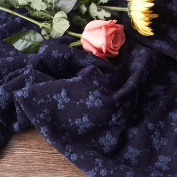 Embroidered cotton fabric spring and autumn cotton fabric Soft and comfortable tissus blue Retro Literary and Art Dresses tissu
Embroidered cotton fabric spring and autumn cotton fabric Soft and comfortable tissus blue Retro Literary and Art Dresses tissu