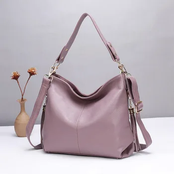 Women Shoulder Crossbody Bags Large Capacity Fashion Tote Bags Genuine Leather Luxury Lady Handbags Casual Leather Messenger Bag
Women Shoulder Crossbody Bags Large Capacity Fashion Tote Bags Genuine Leather Luxury Lady Handbags Casual Leather Messenger Bag