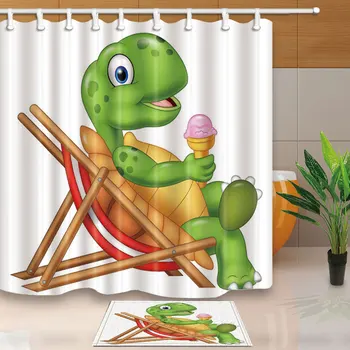 Sea Fish Tortoise Seashell Fabric Shower Curtain Bathroom Curtains Home Decor Children Cute Waterproof Mouldproof With 12 Hooks
Sea Fish Tortoise Seashell Fabric Shower Curtain Bathroom Curtains Home Decor Children Cute Waterproof Mouldproof With 12 Hooks