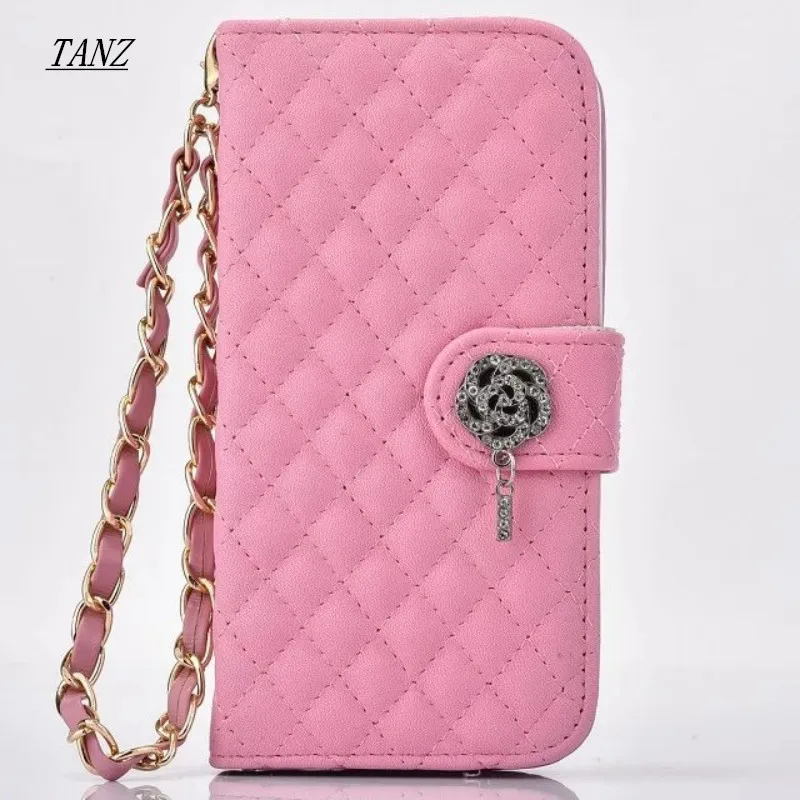 TANZ Luxury Leather Flip Cover Wallet Case For Samsung Galaxy S3 S4 S5 mini S7 S6 edge Note 3 4 5 Elegant Ms. Phone Case Chain
TANZ Luxury Leather Flip Cover Wallet Case For Samsung Galaxy S3 S4 S5 mini S7 S6 edge Note 3 4 5 Elegant Ms. Phone Case Chain