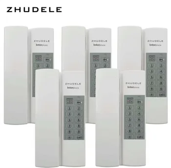 ZHUDELE New Arrival 5-handles audio intercom system w/t Broadcast/Group call,unlock (optional) Safe&Comfortable Home Interphone,
ZHUDELE New Arrival 5-handles audio intercom system w/t Broadcast/Group call,unlock (optional) Safe&Comfortable Home Interphone,