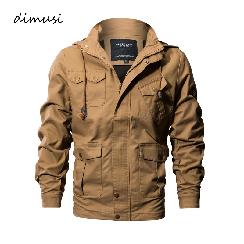 DIMUSI Spring Mens Bomber Jackets Fashion Men Cotton Army Military Windbreaker Jacket Male Thin Outerwear Hoodies Clothing 6XL
DIMUSI Spring Mens Bomber Jackets Fashion Men Cotton Army Military Windbreaker Jacket Male Thin Outerwear Hoodies Clothing 6XL