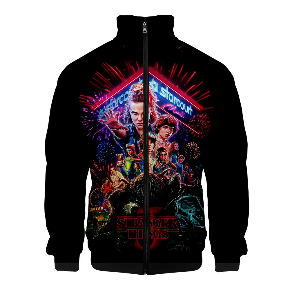 2019 Hot Stranger things Zipper Hoodies Casual Sweatshirt New Fashion Cool Highstreet Autumn And Winter Hoodies for men
2019 Hot Stranger things Zipper Hoodies Casual Sweatshirt New Fashion Cool Highstreet Autumn And Winter Hoodies for men