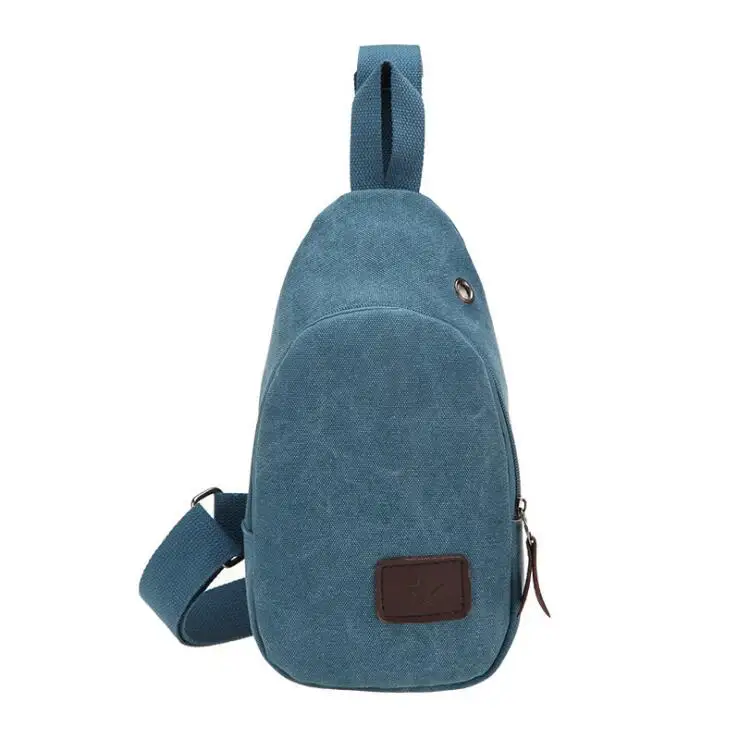 Brand man's Bag Men's Vintage Canvas Shoulder Retro men Crossbody Single-Strap chest Bags | Багаж и сумки