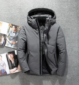 Mens Hooded Duck Down Jacket Man Thick Winter Down Coats Male Fashion High Quality Overcoats Keep Warm Parkas Outerwear JK-633
Mens Hooded Duck Down Jacket Man Thick Winter Down Coats Male Fashion High Quality Overcoats Keep Warm Parkas Outerwear JK-633