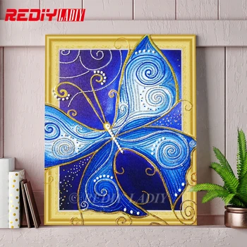 NEW Special Shaped Diamond Embroidery Butterfly Crystal Shining Round Rhinestones Wall Art DIY Diamond Painting Cross Stitch Kit
NEW Special Shaped Diamond Embroidery Butterfly Crystal Shining Round Rhinestones Wall Art DIY Diamond Painting Cross Stitch Kit