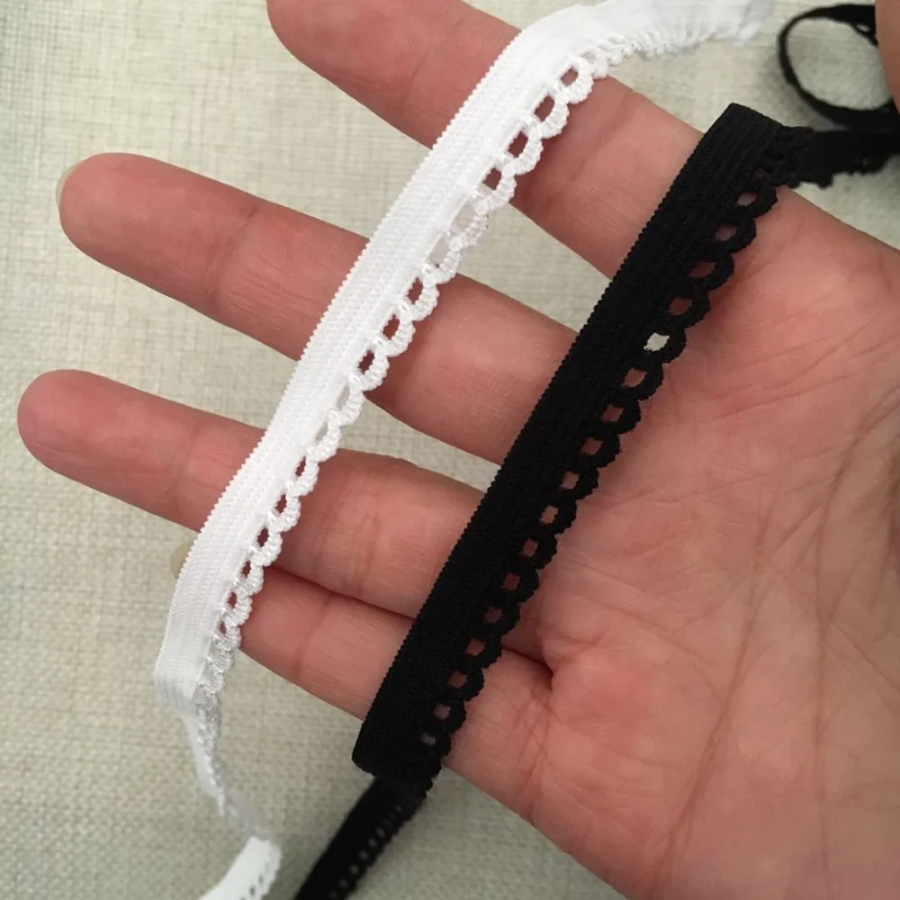 10 Meters/lot 11mm Width Top Quality Elastic Lace Trim Underwear Diy Sewing Garment Lace Ribbon
10 Meters/lot 11mm Width Top Quality Elastic Lace Trim Underwear Diy Sewing Garment Lace Ribbon