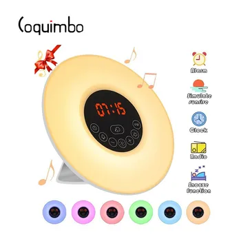Coquimbo Wake Up Light Sunrise Simulation Alarm Clock Sunset & Snooze Function Bedside Night Light USB Power 7 Alarm Sounds
Coquimbo Wake Up Light Sunrise Simulation Alarm Clock Sunset & Snooze Function Bedside Night Light USB Power 7 Alarm Sounds