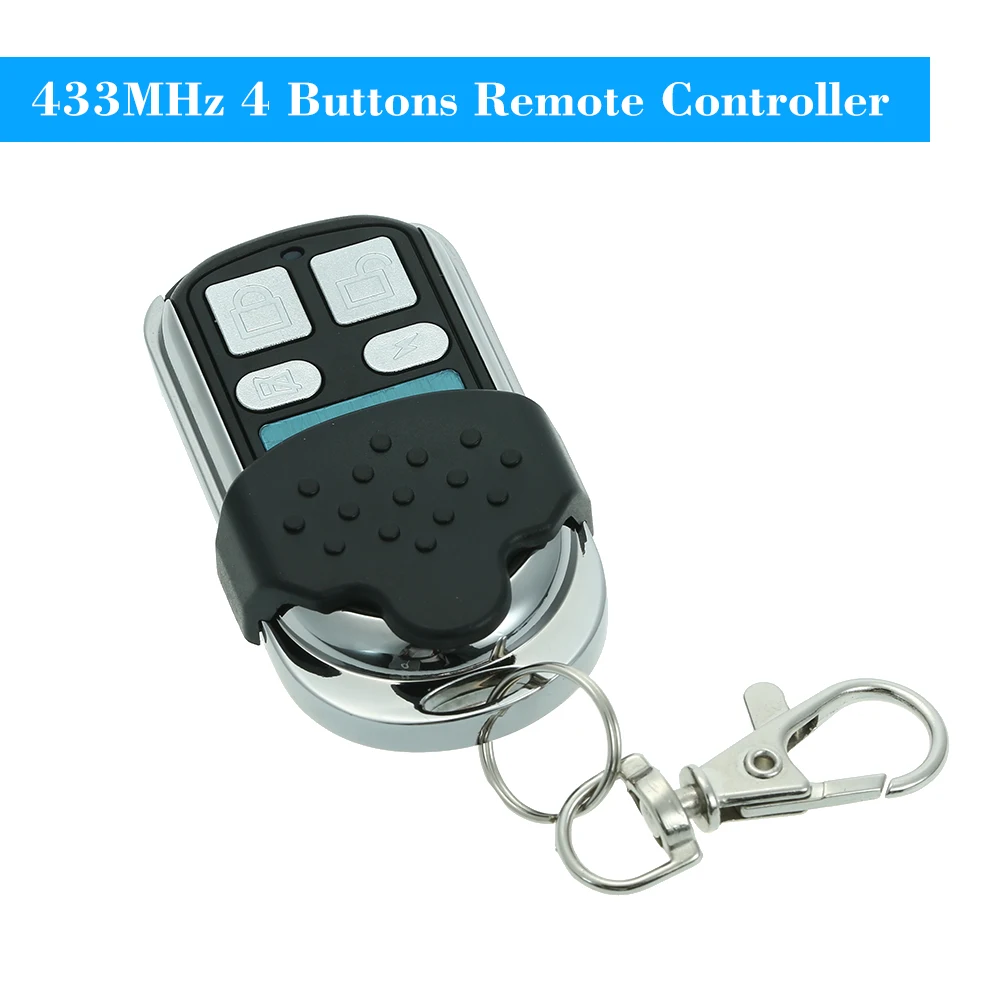 Cloning Duplicator Remote Control 433Mhz 4 Buttons Copy Transmitter Switch for Garage Opener Electric Garage Door Control
Cloning Duplicator Remote Control 433Mhz 4 Buttons Copy Transmitter Switch for Garage Opener Electric Garage Door Control