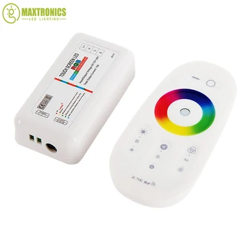 2.4G RGB LED Remote Controller DC12-24V 18A Wireless RF Touch Screen controller for 5050 3528 5630 RGB Flexible LED Strip Light
2.4G RGB LED Remote Controller DC12-24V 18A Wireless RF Touch Screen controller for 5050 3528 5630 RGB Flexible LED Strip Light