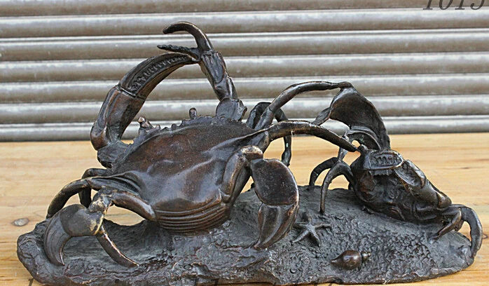 shitou 003143 8" Chinese FengShui Copper Bronze Lucky Crab Conch Stone Art Decoration Statue discount 30% (C0324)
shitou 003143 8" Chinese FengShui Copper Bronze Lucky Crab Conch Stone Art Decoration Statue discount 30% (C0324)