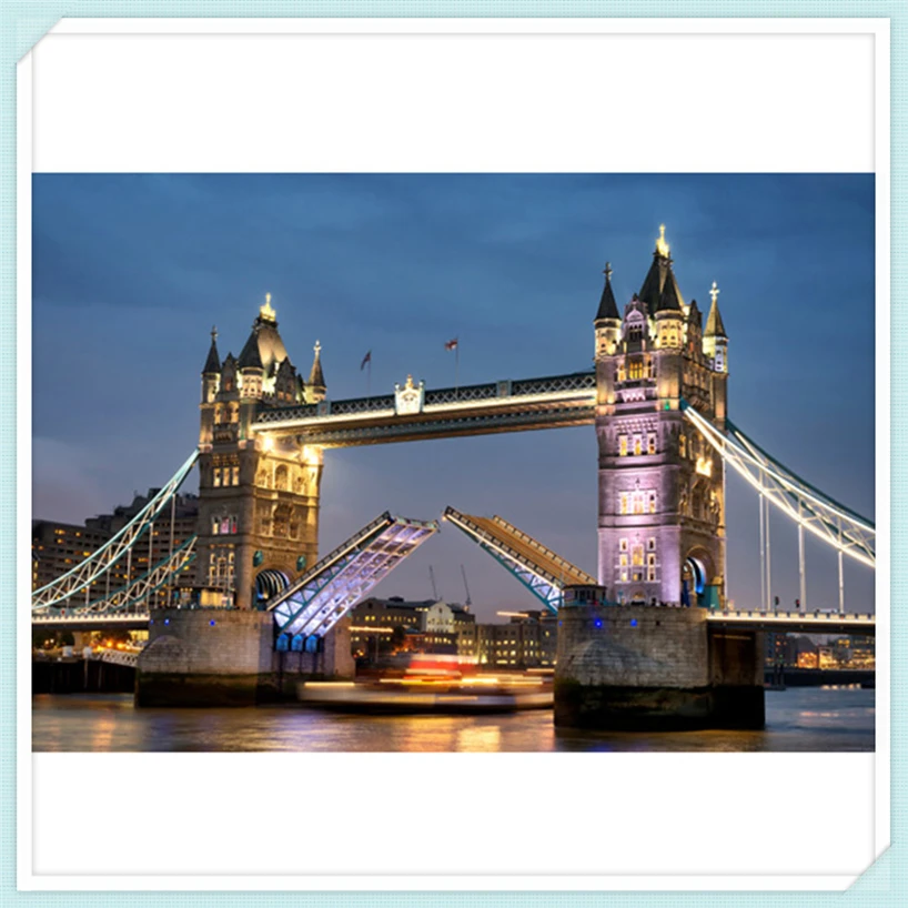 Tower Bridge, London Diamond Painting Kits Handmade Needlework DIY Diamond Embroidery Rhinestone Mosaic scene Picture MK008
Tower Bridge, London Diamond Painting Kits Handmade Needlework DIY Diamond Embroidery Rhinestone Mosaic scene Picture MK008