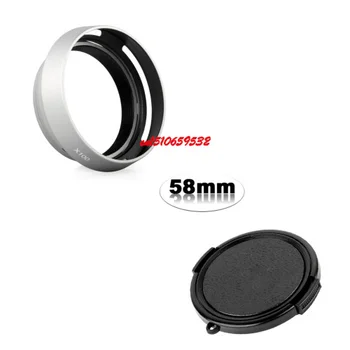 2 in 1 LH-JX100 Silver Lens Hood + LA-49X100 Adapter Ring + 58MM Lens cap For FUJIFILM Fuji Finepix X100 X100S
2 in 1 LH-JX100 Silver Lens Hood + LA-49X100 Adapter Ring + 58MM Lens cap For FUJIFILM Fuji Finepix X100 X100S
