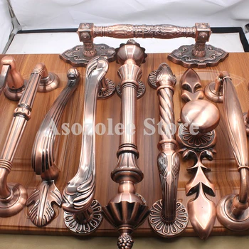 Large European Retro Door Knobs and Handles Antique Vintage Doorknob Pulls For Luxury Glass Wood Doors Hole CC 235/285mm
Large European Retro Door Knobs and Handles Antique Vintage Doorknob Pulls For Luxury Glass Wood Doors Hole CC 235/285mm