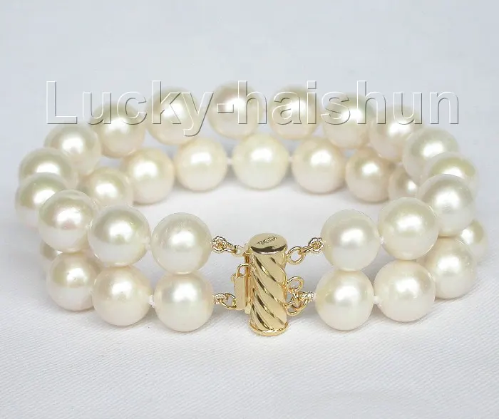 Shipping >>>>> Genuine 8" 12mm round white Freshwater pearls bracelet 14K/20 gold clasp j8535
Shipping >>>>> Genuine 8" 12mm round white Freshwater pearls bracelet 14K/20 gold clasp j8535
