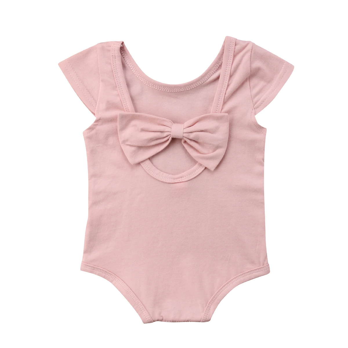 Back Bowknot Newborn Baby Girls Short Sleeve Bodysuit Sunsuit Jumpsuit Outfits Clothes Size 0-24M
Back Bowknot Newborn Baby Girls Short Sleeve Bodysuit Sunsuit Jumpsuit Outfits Clothes Size 0-24M