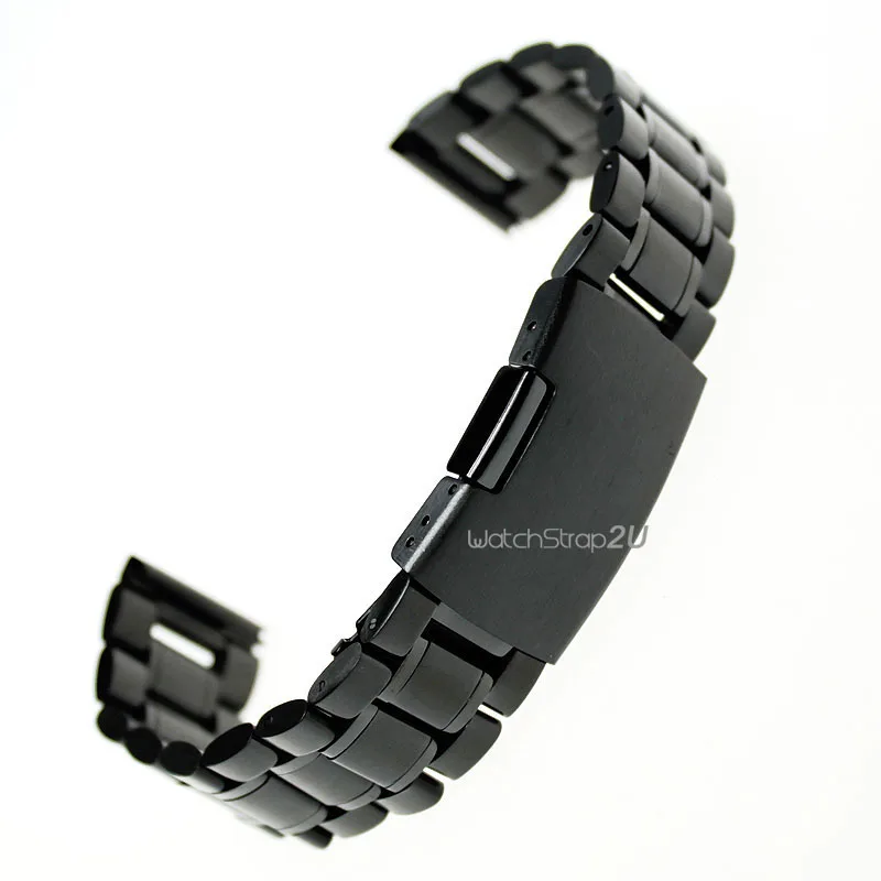 New Black Stainless Steel Solid Links Watch Band Strap Bracelet Straight End 18mm,20mm,22mm,24mm
New Black Stainless Steel Solid Links Watch Band Strap Bracelet Straight End 18mm,20mm,22mm,24mm