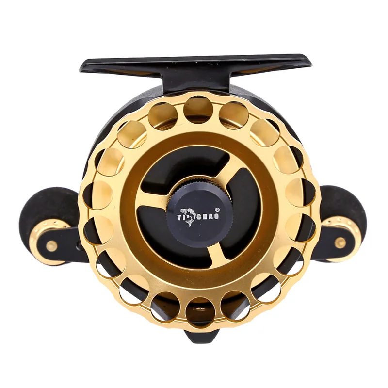 

New Product KKD65 Gear ratio 4.3:1 Aluminum Front-end Fishing Left/Right Hand Fly Fishing Reel Raft Ice Fishing Reel