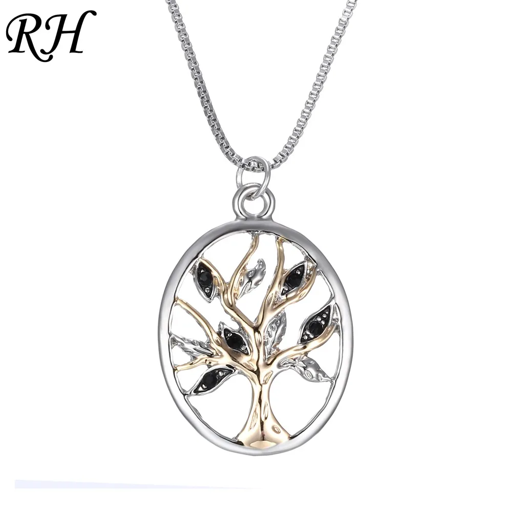 Silver Gold Color Crystal Life Tree Necklace Metal Pendant For Women Plant Necklace Jewelry Accessories Bijouterie
Silver Gold Color Crystal Life Tree Necklace Metal Pendant For Women Plant Necklace Jewelry Accessories Bijouterie