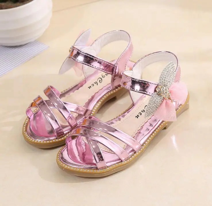 Summer Model Children Sandals Girls Princess Beautiful Diamond Bow Shoes Kids Flat Sandals Baby Girls Roman Shoes
Summer Model Children Sandals Girls Princess Beautiful Diamond Bow Shoes Kids Flat Sandals Baby Girls Roman Shoes