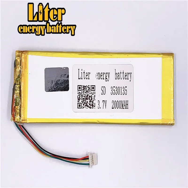 plug 1.0-5P Customized 3.7 V 3530135 2000mah li-polymer battery li polymer rechargeable battery
plug 1.0-5P Customized 3.7 V 3530135 2000mah li-polymer battery li polymer rechargeable battery