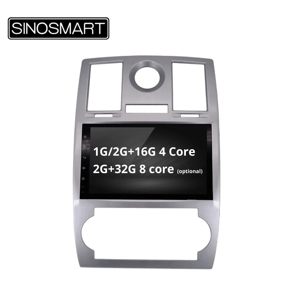 SINOSMART High Quality 4 core/8 core CPU, 2G RAM Android 8.1 Car GPS Navigation for Chrysler 300C 2004-2010
SINOSMART High Quality 4 core/8 core CPU, 2G RAM Android 8.1 Car GPS Navigation for Chrysler 300C 2004-2010