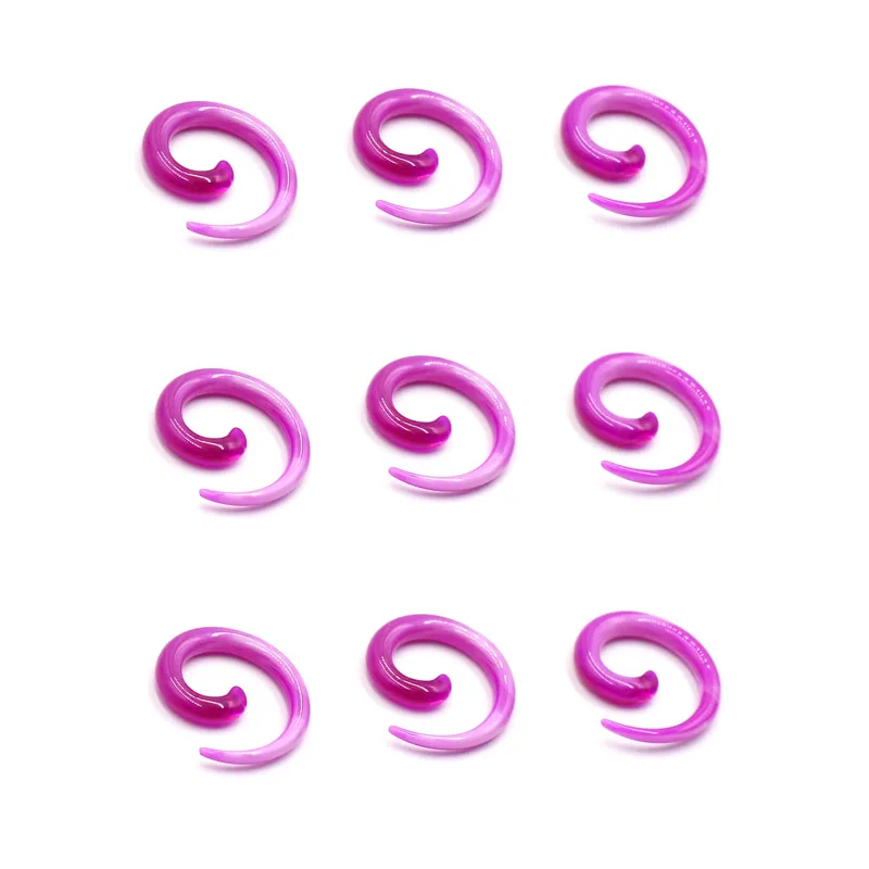 2Pcs Punk Black Acrylic Spiral Taper Flesh Tunnel Ear Stretcher Expander Stretching Plug Snail Screw Piercing Body Jewelry
2Pcs Punk Black Acrylic Spiral Taper Flesh Tunnel Ear Stretcher Expander Stretching Plug Snail Screw Piercing Body Jewelry