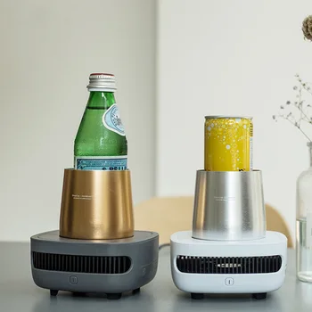 12V Mini Cup Electric Summer Drink Cooler Kettle Drink Desktop Instant Cooling Cup Portable Car Vehicle Cooler Freezer Bottle
12V Mini Cup Electric Summer Drink Cooler Kettle Drink Desktop Instant Cooling Cup Portable Car Vehicle Cooler Freezer Bottle