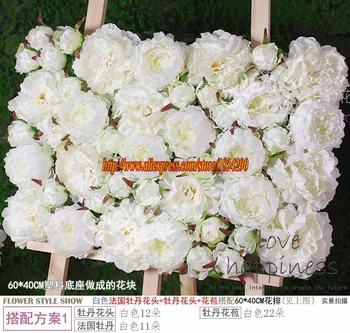 Artificial silk Flower peony head wedding bouquet decoration or DIY Production backdrop with flowers 50pcs/lot TONGFENG
Artificial silk Flower peony head wedding bouquet decoration or DIY Production backdrop with flowers 50pcs/lot TONGFENG