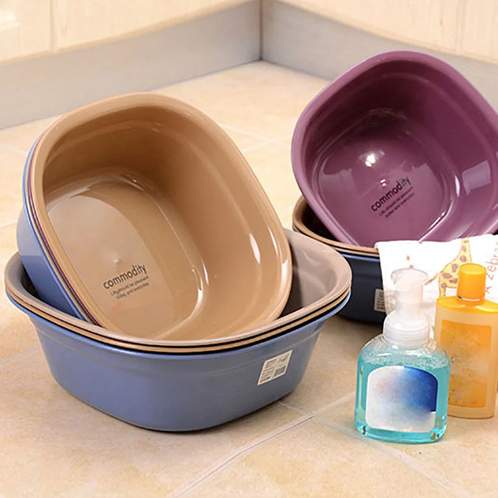 2019 New practical kitchen tools creative square thick washbasin baby washbasin household plastic washing laundry wash basin#40
2019 New practical kitchen tools creative square thick washbasin baby washbasin household plastic washing laundry wash basin#40