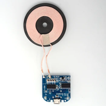 VEEAII Wireless Charger PCBA Circuit Board Coil 5W Wireless Charging Micro USB Port DIY for Samsung S8 S3 i9300 For ihone 8X XR 
VEEAII Wireless Charger PCBA Circuit Board Coil 5W Wireless Charging Micro USB Port DIY for Samsung S8 S3 i9300 For ihone 8X XR