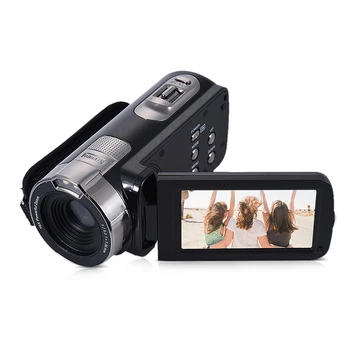 

HDV-302P Full HD 1080P Digital Video DV Camera Camcorder 3.0 Inch LCD Screen 15FPS 24MP 16X Digital Zoom Anti-shake Camera