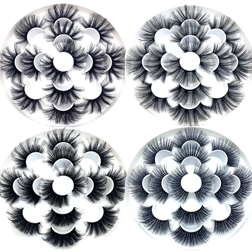 7 Pairs natural 6D Mink Hair False Eyelashes 25mm Long Lashes Extension Thick Wispy Fluffy Handmade Eye Makeup Tools Drop Ship
7 Pairs natural 6D Mink Hair False Eyelashes 25mm Long Lashes Extension Thick Wispy Fluffy Handmade Eye Makeup Tools Drop Ship