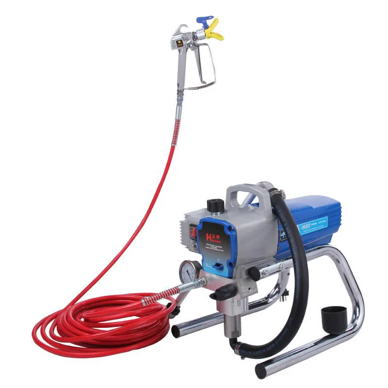 2.5L/Min Airless Paint Sprayer H680 Professional Spraying Gun 220V 1500W High Pressure Airless Painting Tools Wall Spray
2.5L/Min Airless Paint Sprayer H680 Professional Spraying Gun 220V 1500W High Pressure Airless Painting Tools Wall Spray