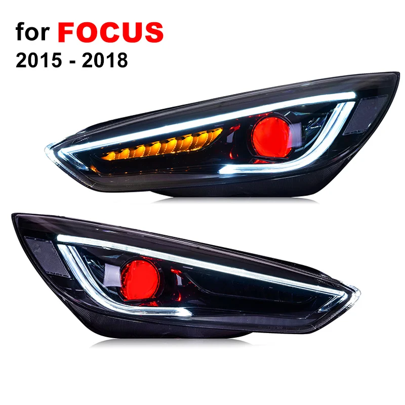 Headlight Assembly for Ford Focus 2015 2016 2017 2018 with LED DRL Daytime Running Light and Flowing Yellow Turning Signal Light
Headlight Assembly for Ford Focus 2015 2016 2017 2018 with LED DRL Daytime Running Light and Flowing Yellow Turning Signal Light
