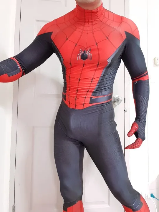 2019 Newest Spider-Man2 Far from home Cosplay Costume 3D Printed Spiderman Far From Home Spider-Man Bodysuit With Spider Eyes
2019 Newest Spider-Man2 Far from home Cosplay Costume 3D Printed Spiderman Far From Home Spider-Man Bodysuit With Spider Eyes