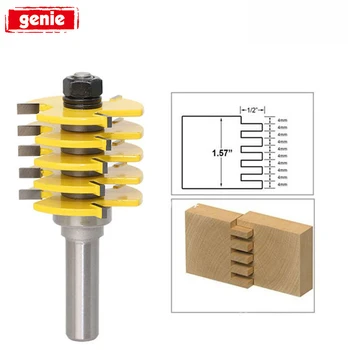 1pc 1/2 inch Shank Router Bit Adjustable Box & Finger Joint Woodworking Milling Cutter For Wood Working Cutting Tools 
1pc 1/2 inch Shank Router Bit Adjustable Box & Finger Joint Woodworking Milling Cutter For Wood Working Cutting Tools