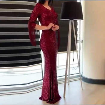 V Neck Long Dress Burgundy Tassel Patchwork Mesh Striped Sequined Maxi Dress Night Party Dress Robe Elastic Dress
V Neck Long Dress Burgundy Tassel Patchwork Mesh Striped Sequined Maxi Dress Night Party Dress Robe Elastic Dress